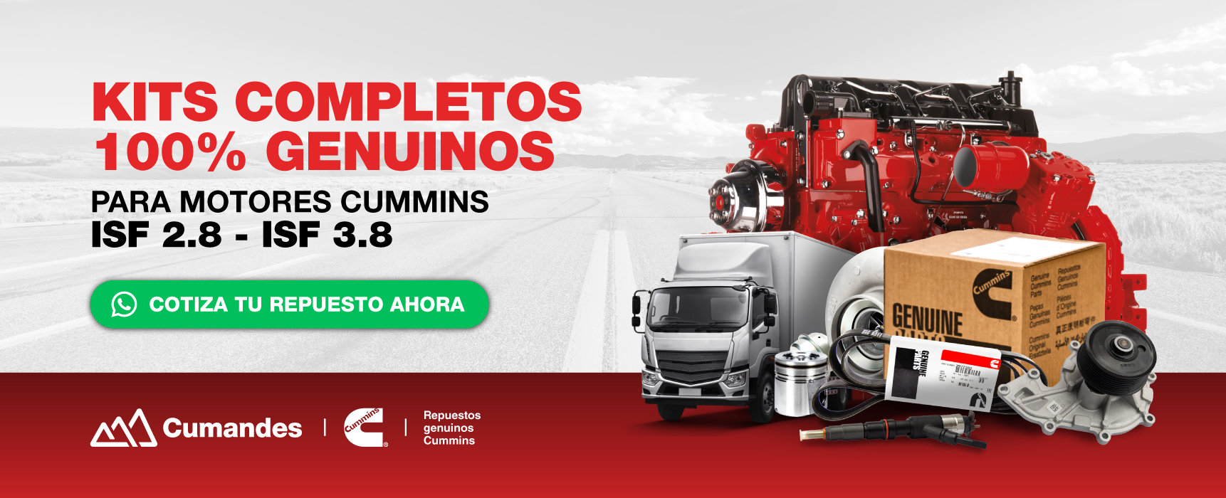 Kits repuestos Cummins ISF